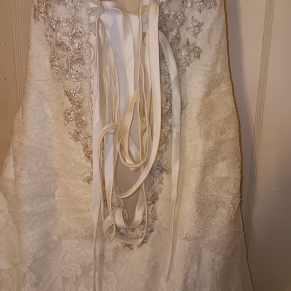 David's Bridal  wedding gown new never worn tags still attached - Picture 4 of 6